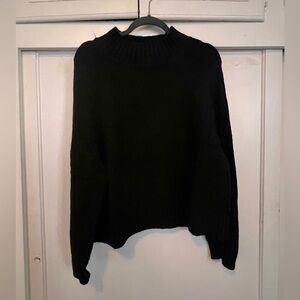 Old Navy Black Women's Mock Neck Sweater